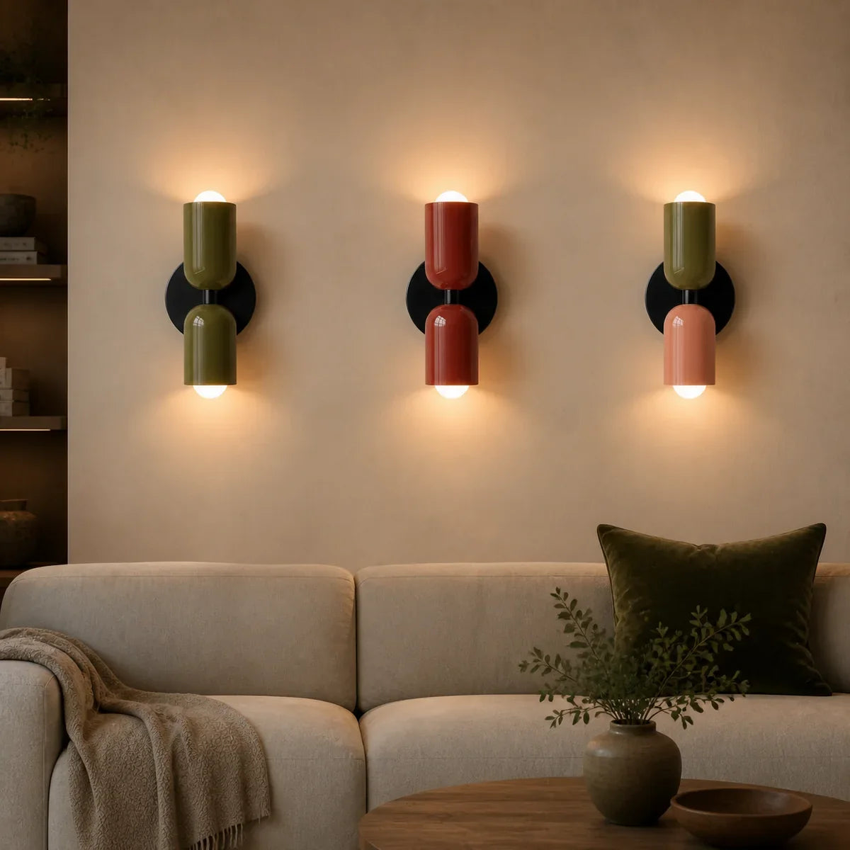 Luminara | Modern Adjustable Metal Double Wall Sconce Lighting
