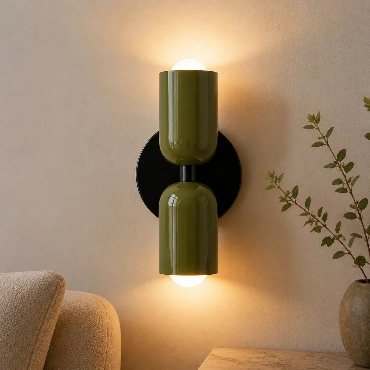 Luminara | Modern Adjustable Metal Double Wall Sconce Lighting