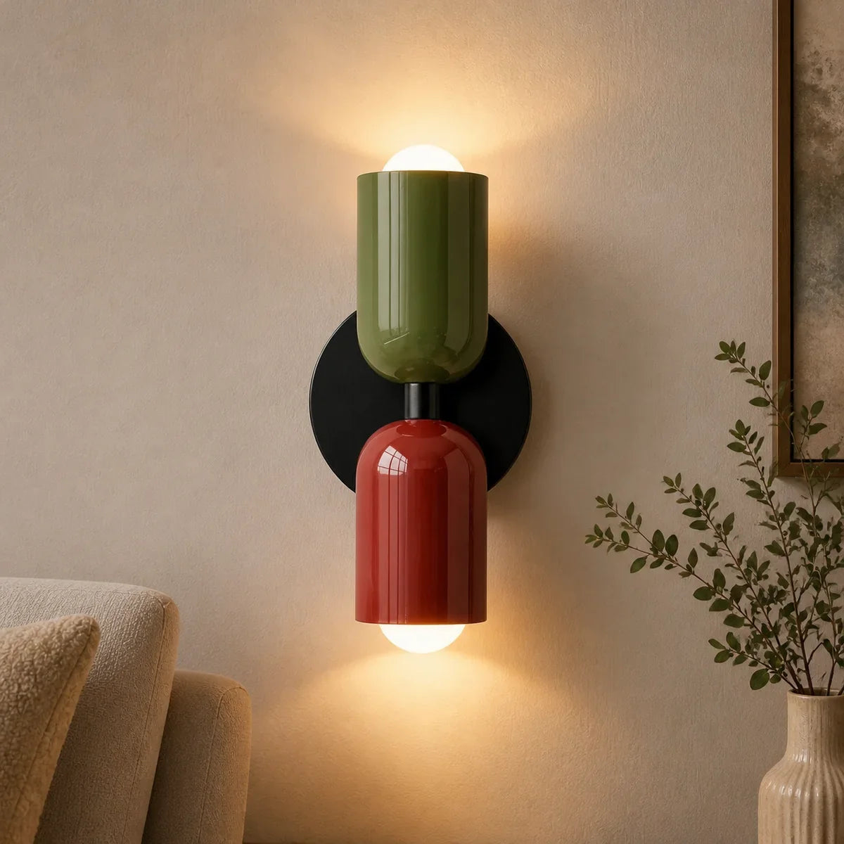 Luminara | Modern Adjustable Metal Double Wall Sconce Lighting
