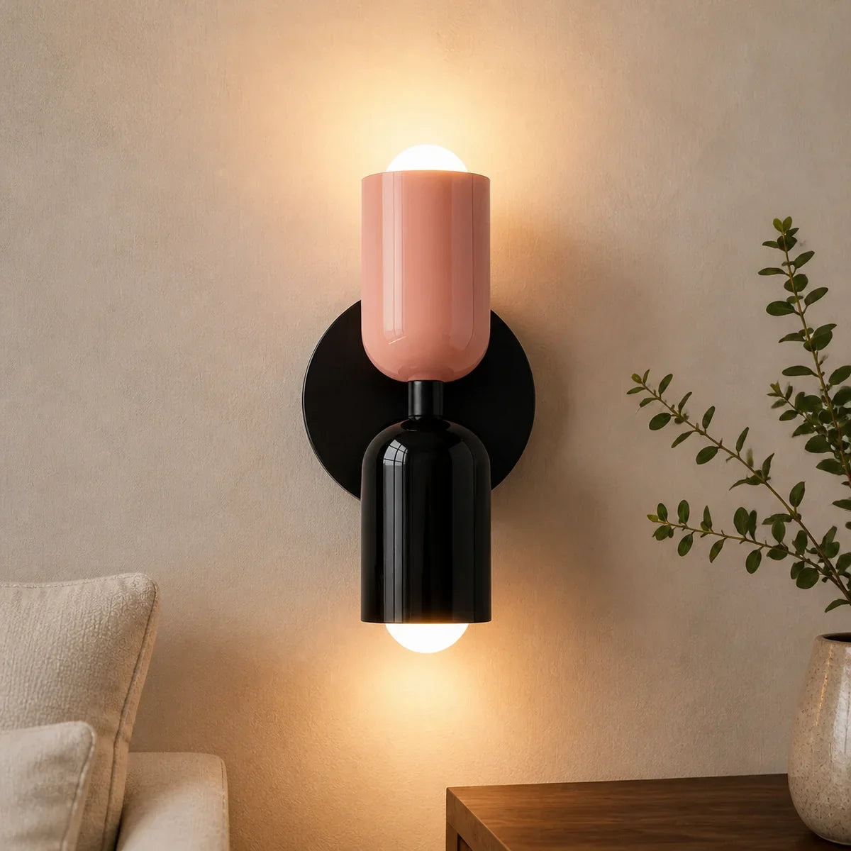 Luminara | Modern Adjustable Metal Double Wall Sconce Lighting