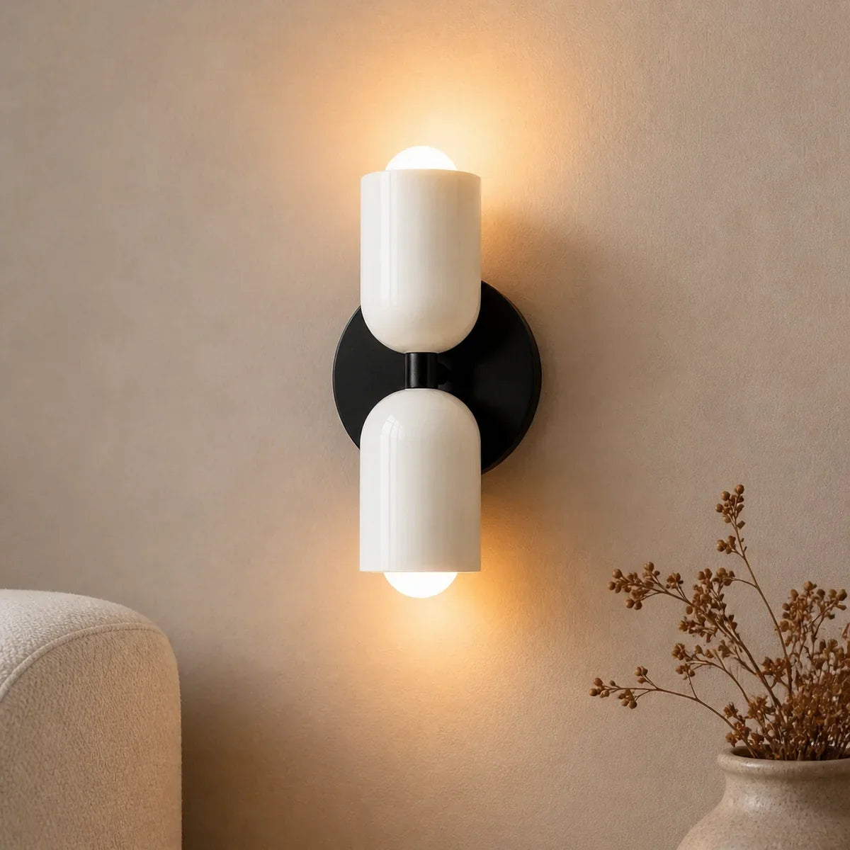 Luminara | Modern Adjustable Metal Double Wall Sconce Lighting