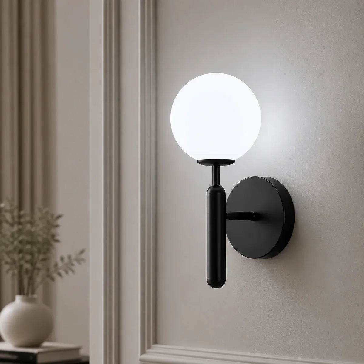 Luminara | Elegant Modern Iron Wall Sconce Lighting Fixture