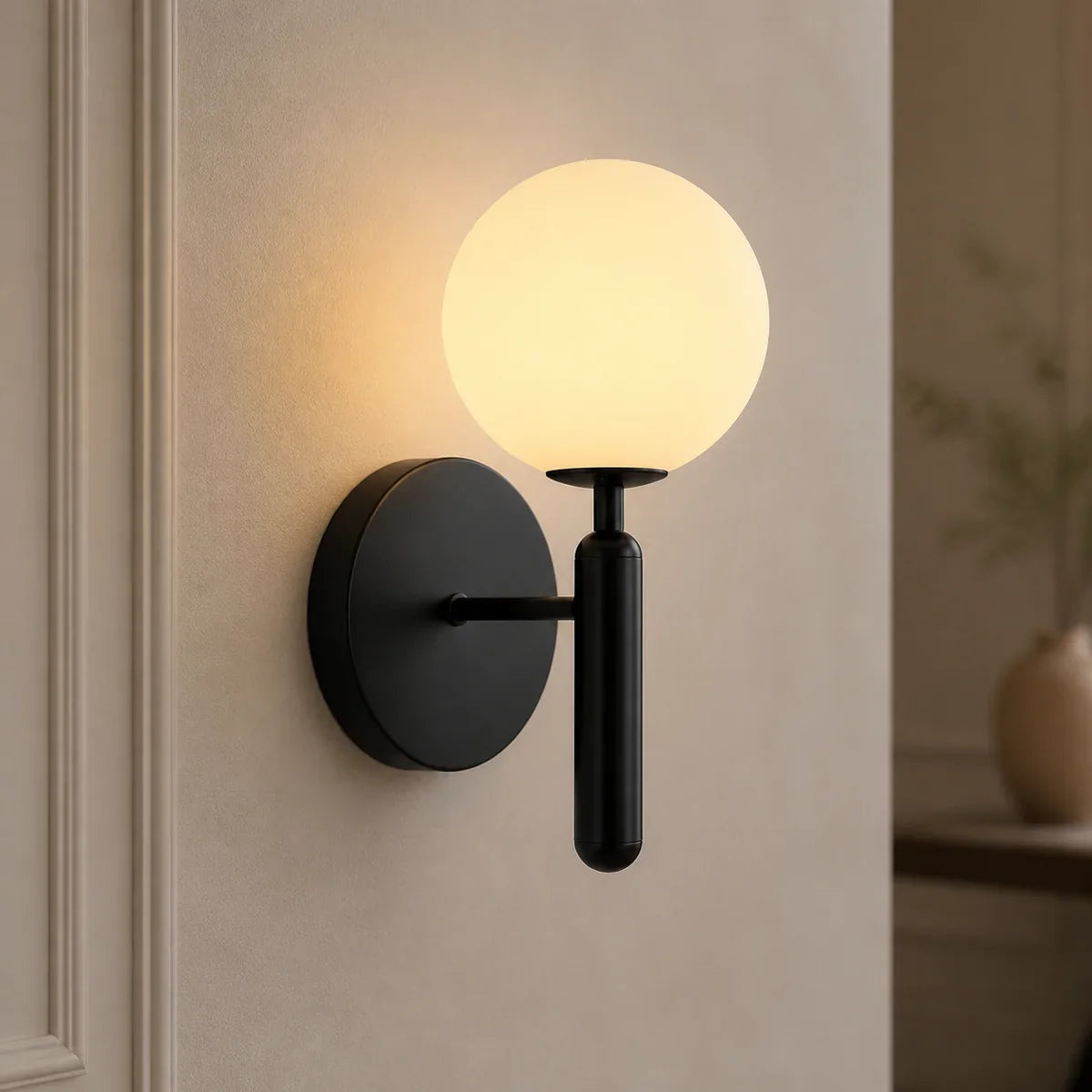 Luminara | Elegant Modern Iron Wall Sconce Lighting Fixture