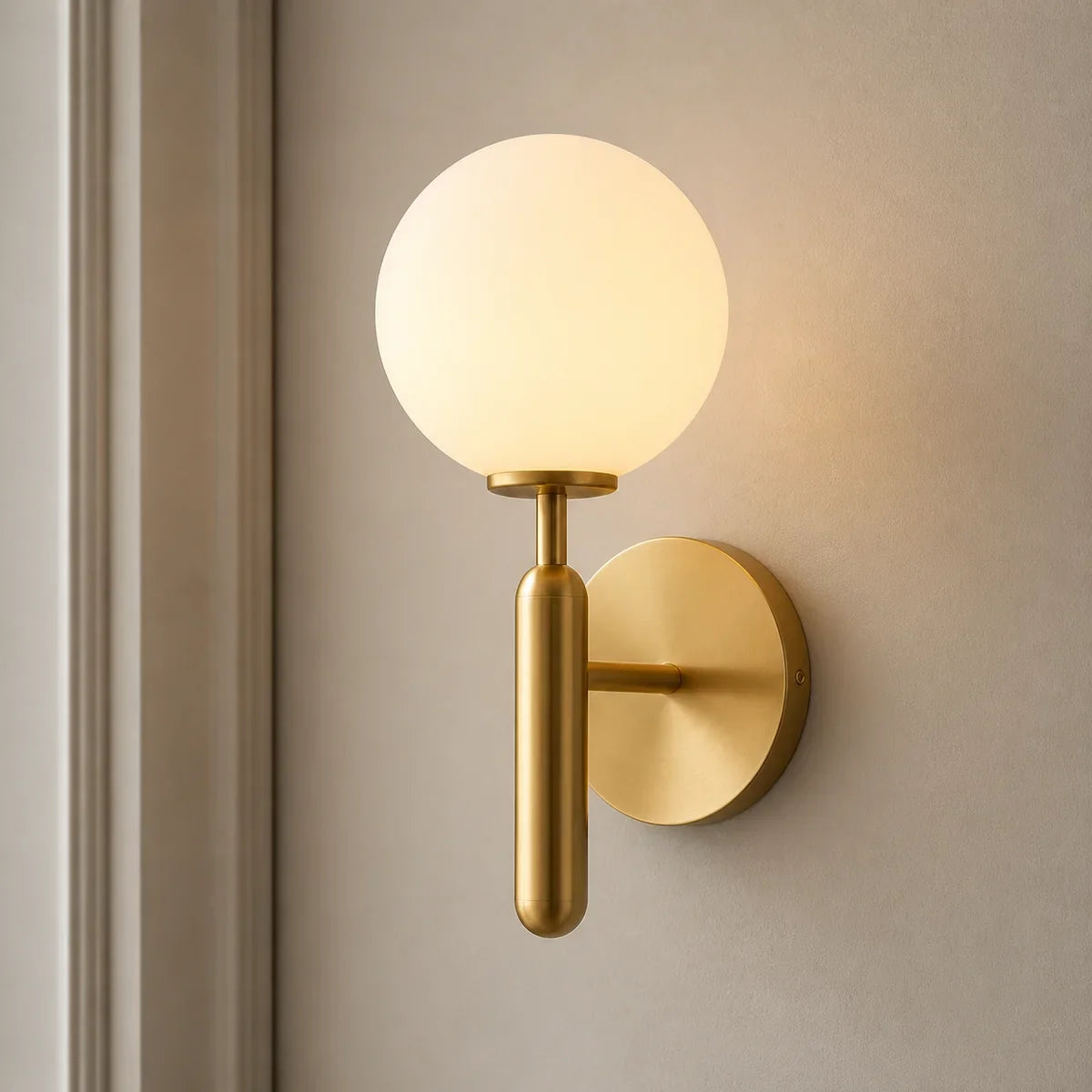 Luminara | Elegant Modern Iron Wall Sconce Lighting Fixture