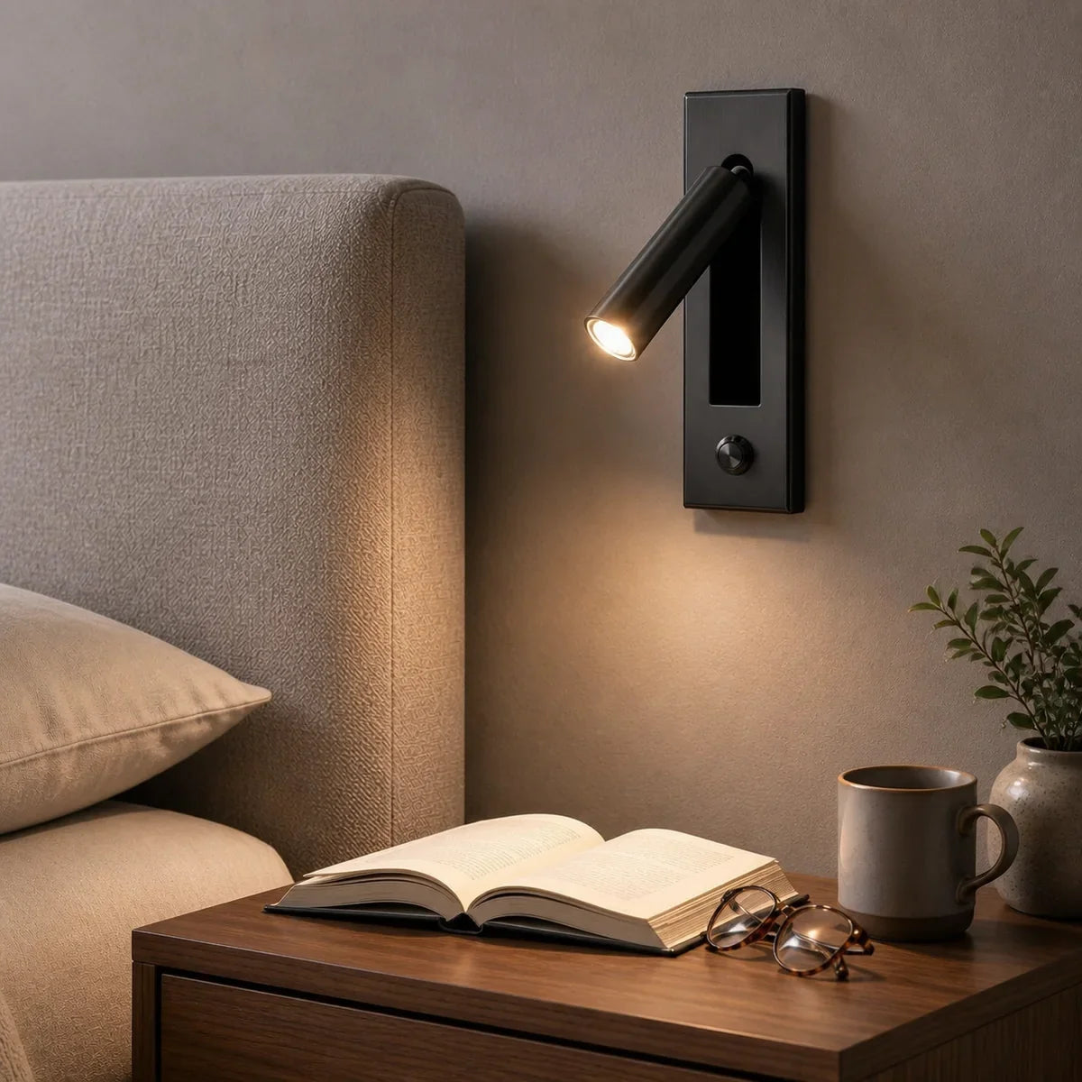 Luminara | Modern Adjustable LED Reading Wall Light