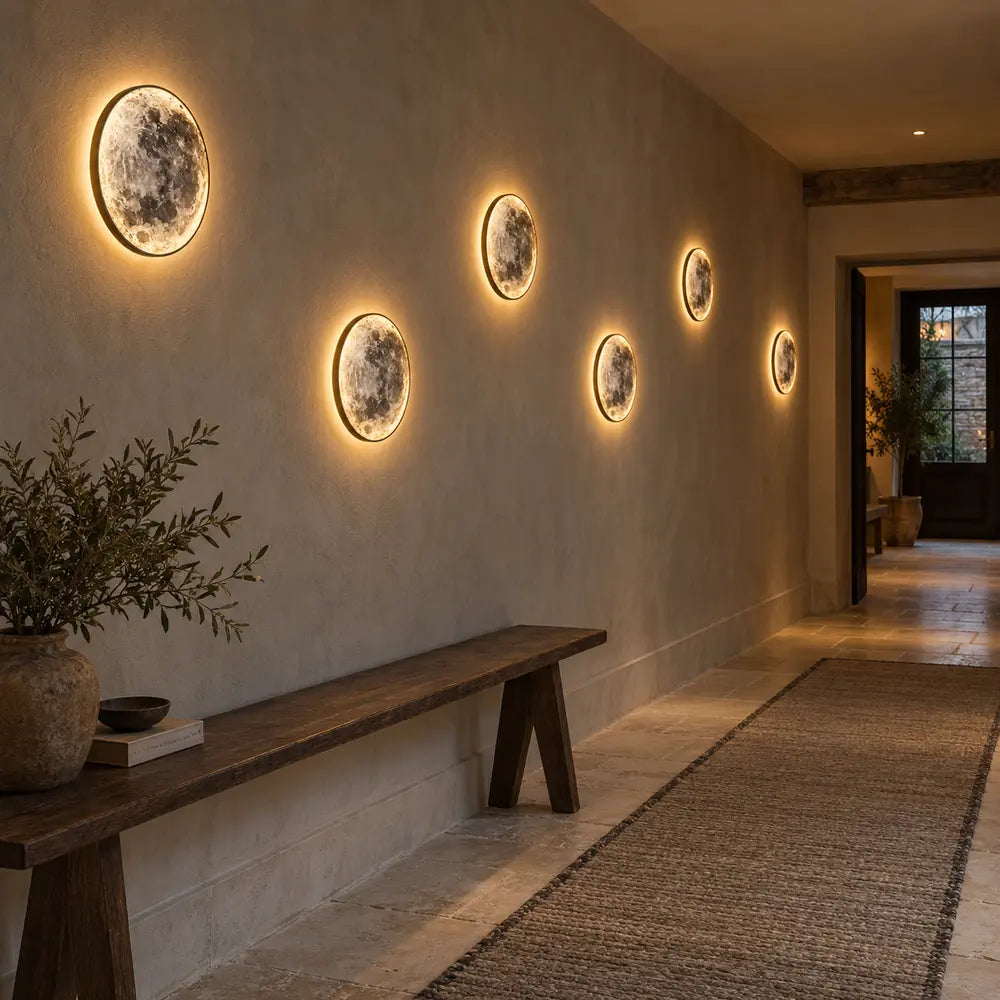 Lunara | Moon-Inspired LED Wall Art Sconce