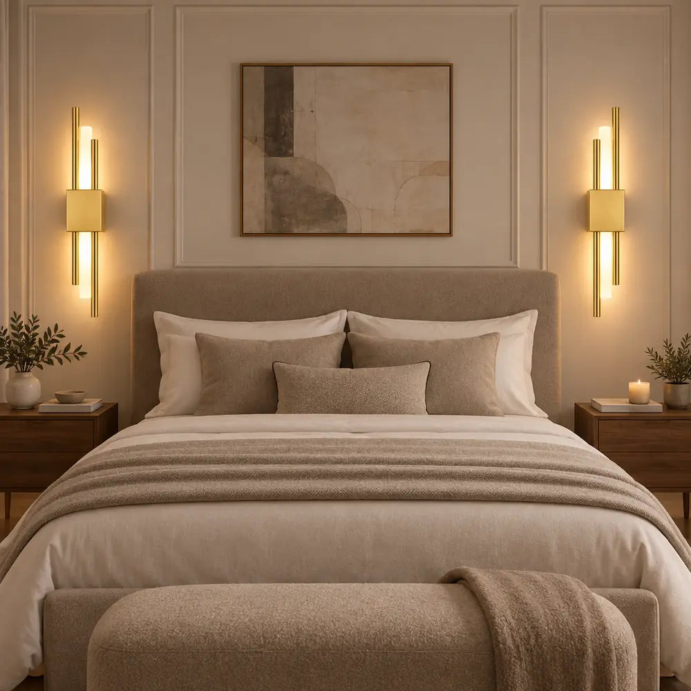 NordicGlow | Elegant Adjustable Iron Wall Light Sconce for Cozy Illumination