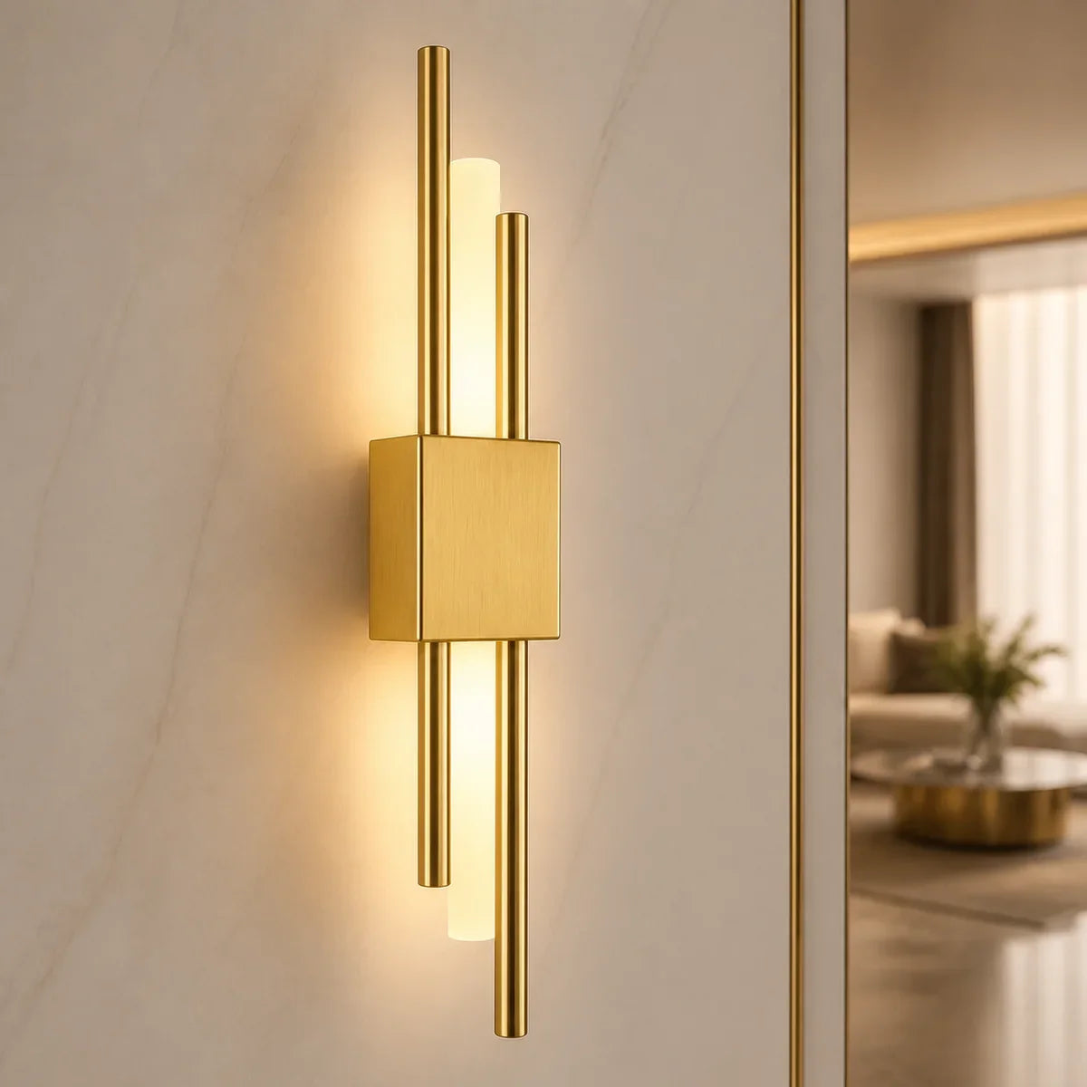 NordicGlow | Elegant Adjustable Iron Wall Light Sconce for Cozy Illumination