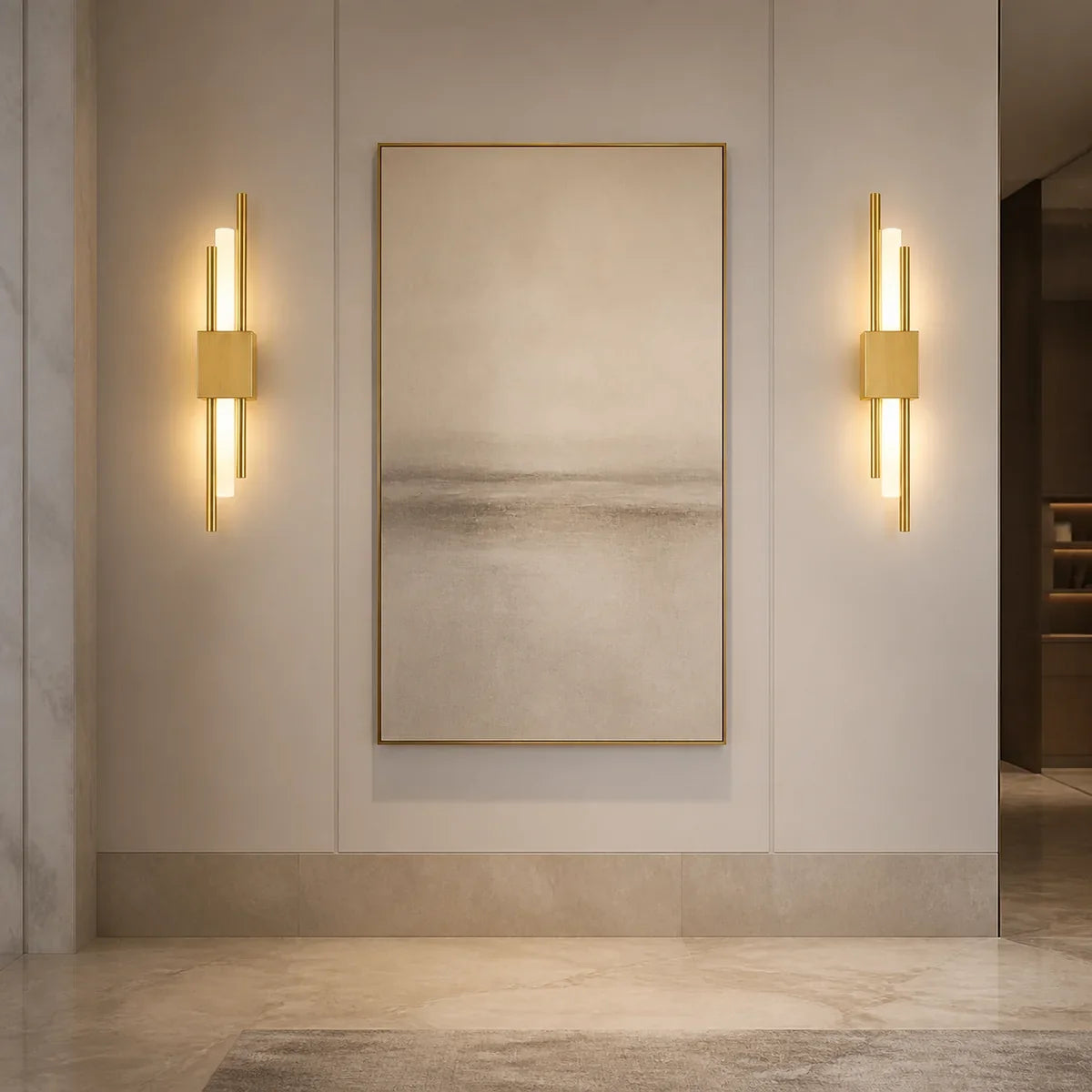 NordicGlow | Elegant Adjustable Iron Wall Light Sconce for Cozy Illumination