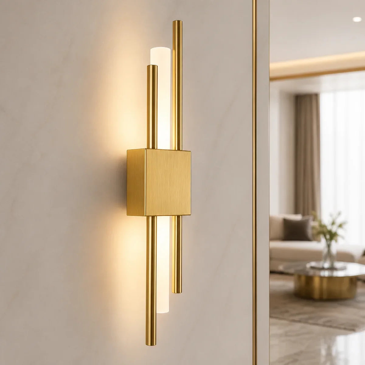 NordicGlow | Elegant Adjustable Iron Wall Light Sconce for Cozy Illumination