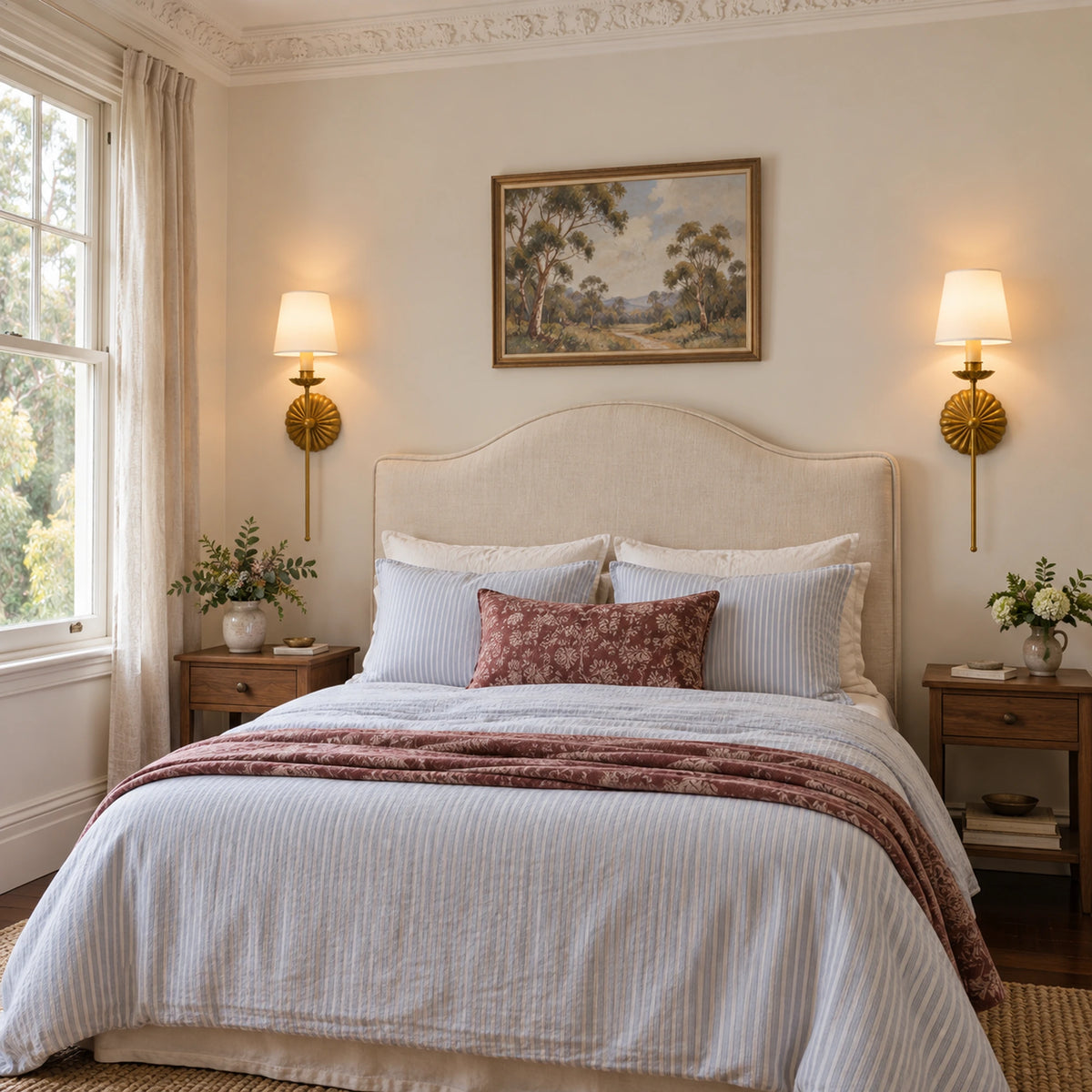 Auriflex | Elegant Adjustable Antique Gold Wall Sconce Light Fixture