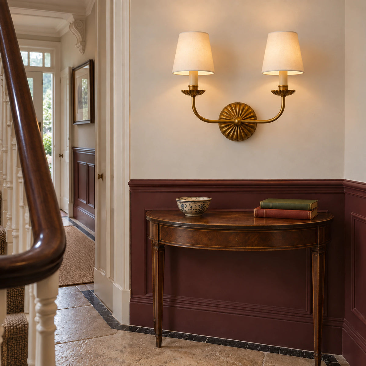 Auriflex | Elegant Adjustable Antique Gold Wall Sconce Light Fixture