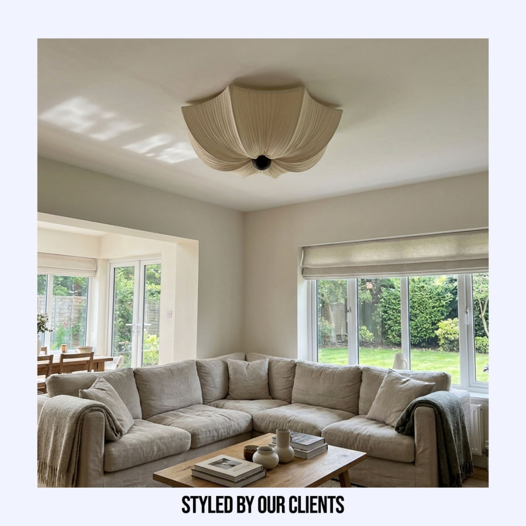 WabiSabi | Serene Elegant Flush Mount Ceiling Light Fixture