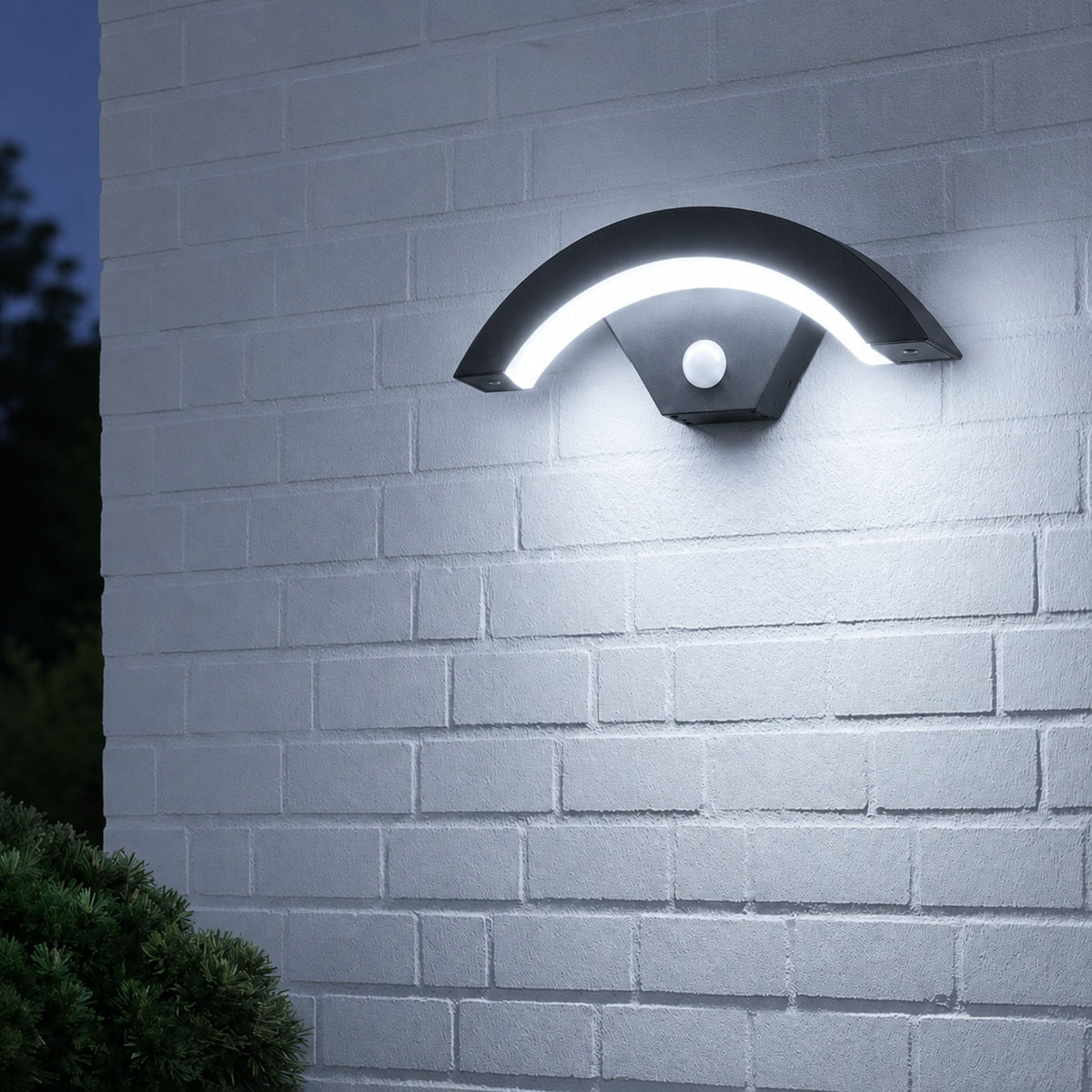 Luminara | Motion Sensor Outdoor Wall Light, Waterproof IP65 LED
