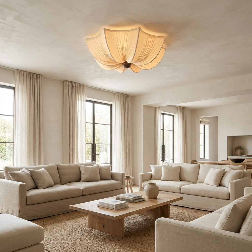 WabiSabi | Serene Elegant Flush Mount Ceiling Light Fixture