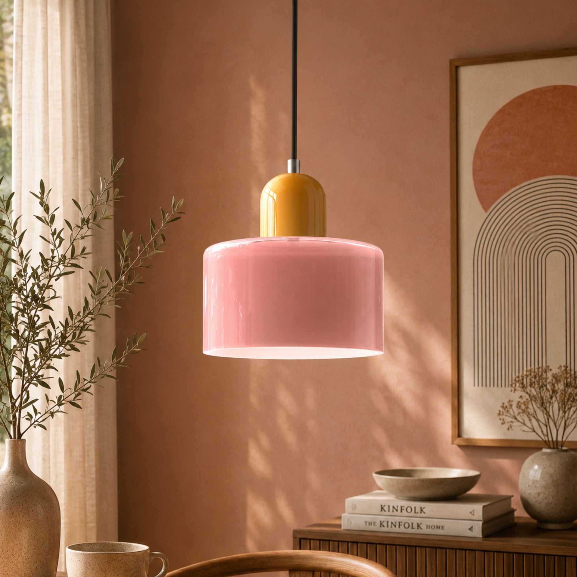 KoraGlass | Vibrant Elegant Pendant Light Fixture