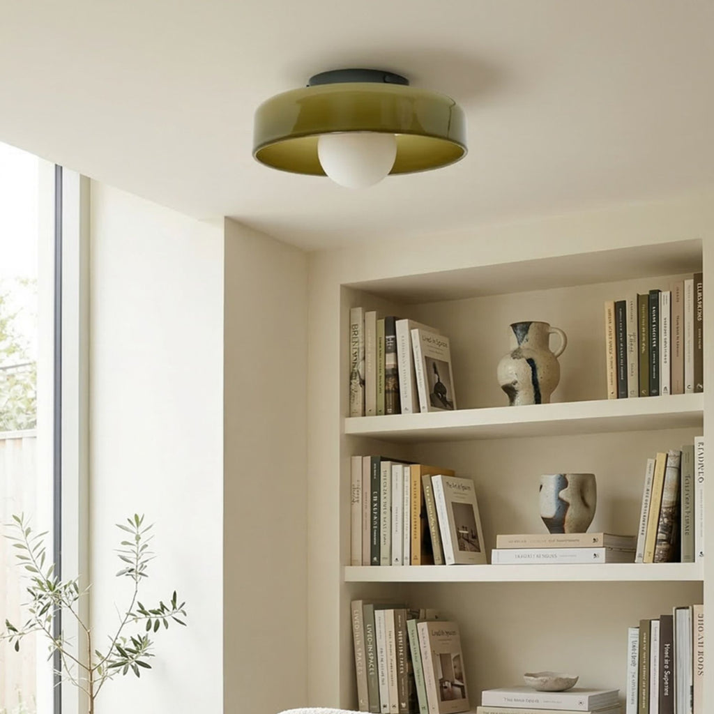 Luminara | Elegant Minimalist Glass Wall and Ceiling Light Fixture 2