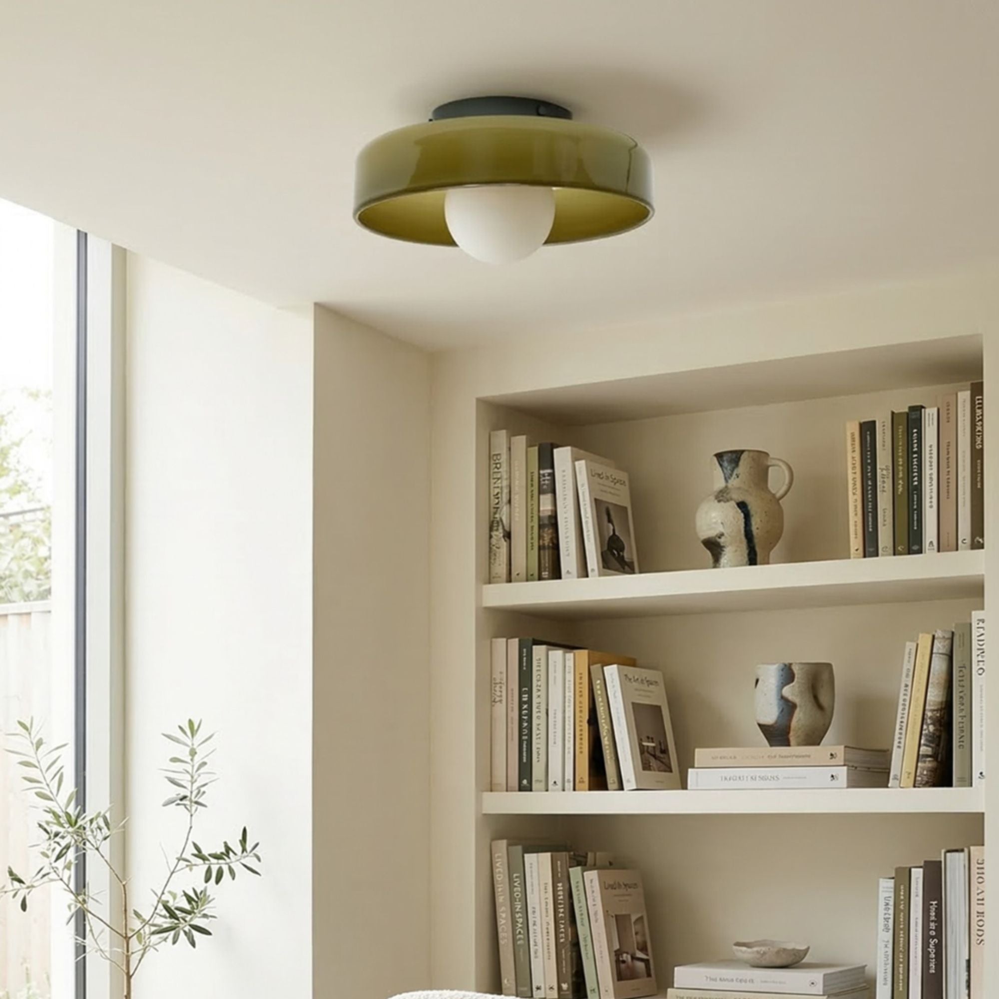 Luminara | Elegant Minimalist Glass Wall and Ceiling Light Fixture 2