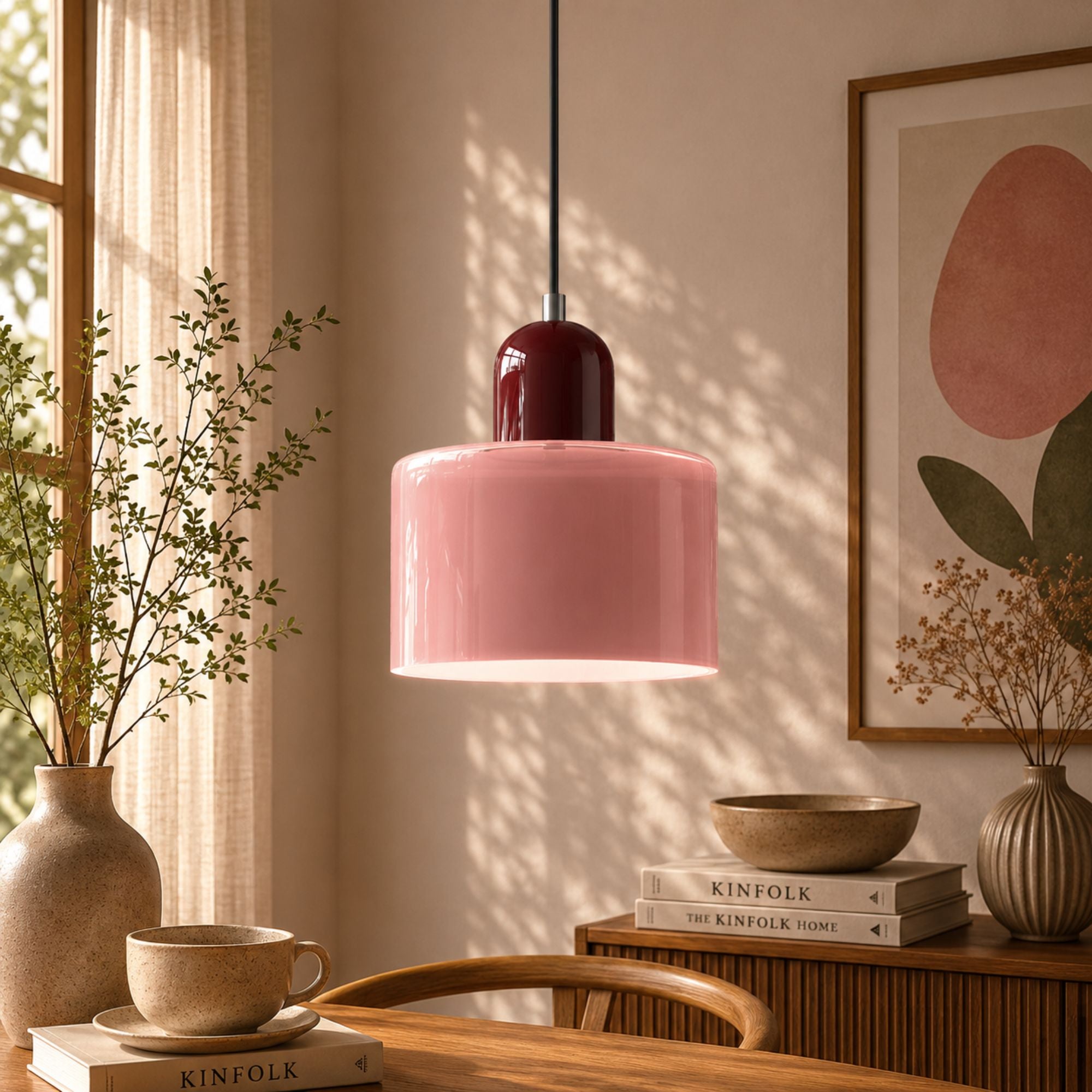 KoraGlass | Vibrant Elegant Pendant Light Fixture