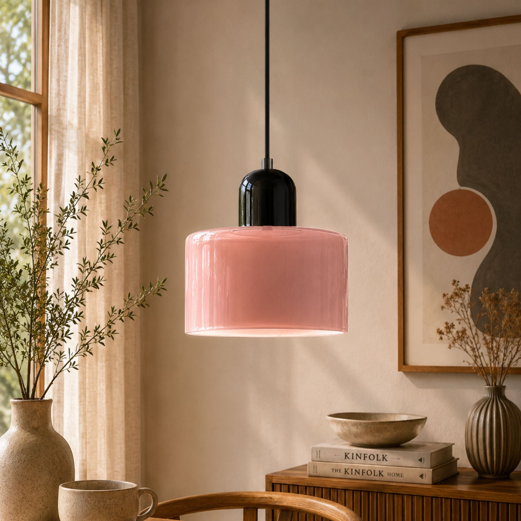 KoraGlass | Vibrant Elegant Pendant Light Fixture