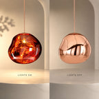 Luminara | Elegant Reflective PVC Pendant Light Fixture