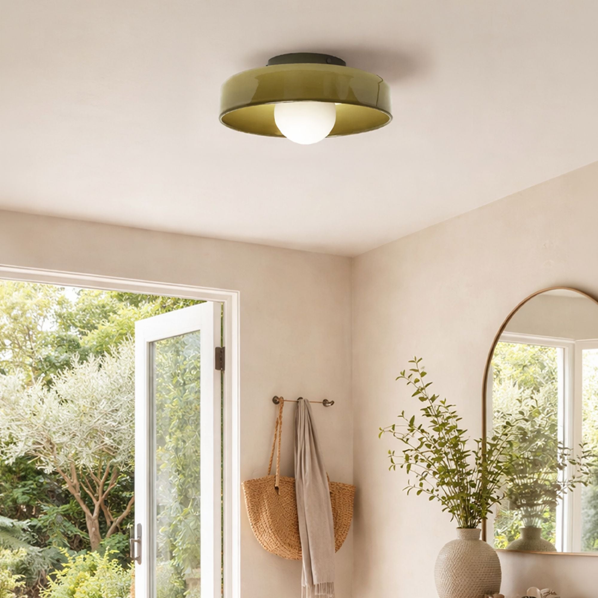 Luminara | Elegant Minimalist Glass Wall and Ceiling Light Fixture 2