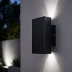 Black - Cool white (5500-7000K) - 2W (5.4CM *9.7CM*3.5CM)