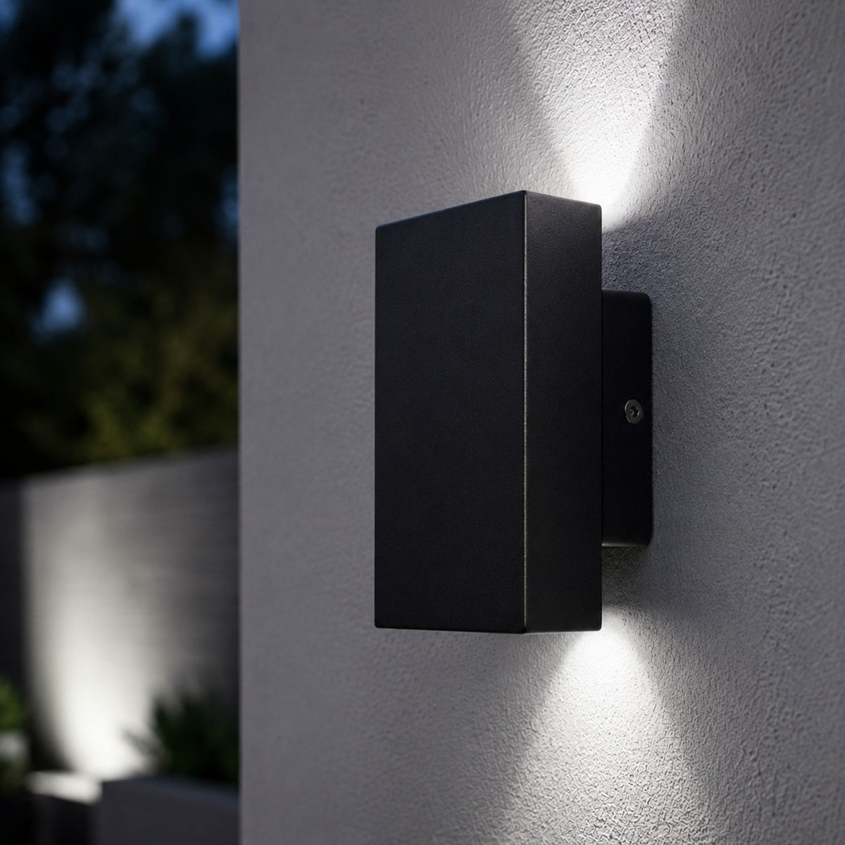 Up & Down Outdoor Wall Light | Rectangular LED Wall Washer, 3 Sizes
