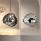 Luminara | Elegant Reflective PVC Pendant Light Fixture