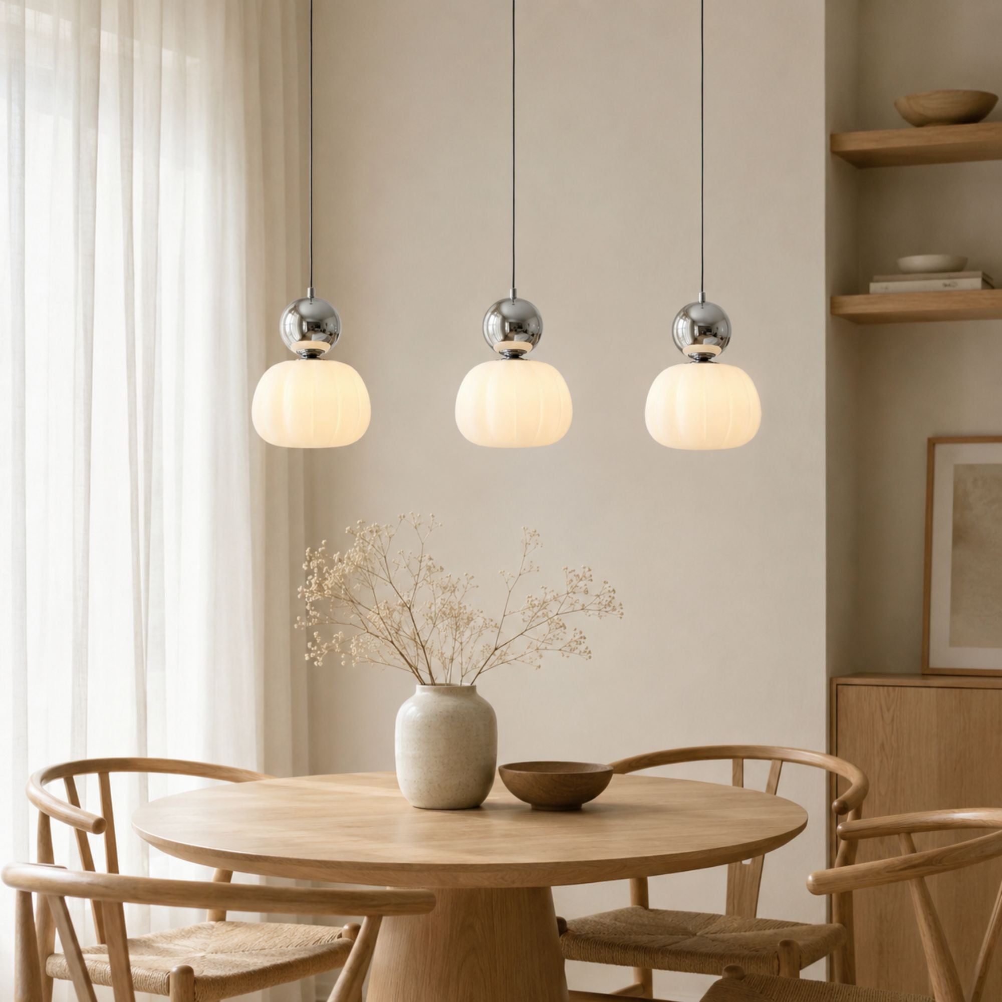 OliaLight | Elegant Bauhaus Inspired Geometric Pendant Lamp