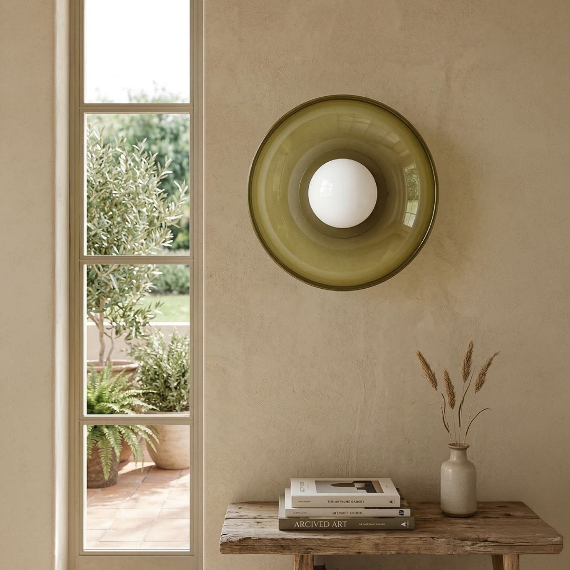 Luminara | Elegant Minimalist Glass Wall and Ceiling Light Fixture 2