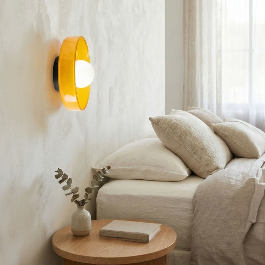 Luminara | Elegant Minimalist Glass Wall and Ceiling Light Fixture 2