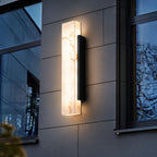 Luminara | Elegant Waterproof Outdoor Wall Light Sconce Fixture