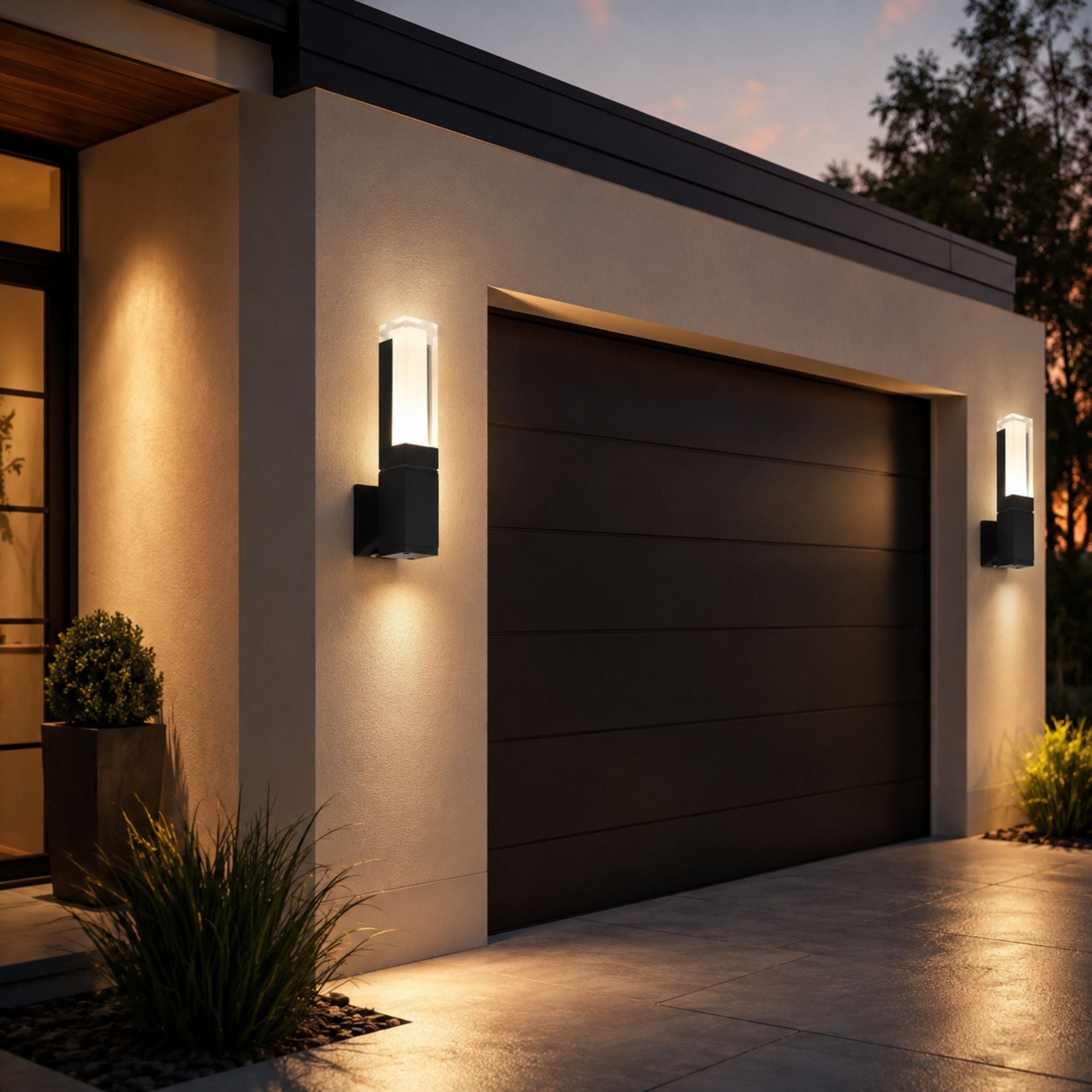 NocturnaLight | Stylish Weatherproof Outdoor Wall Light with Motion Sensor