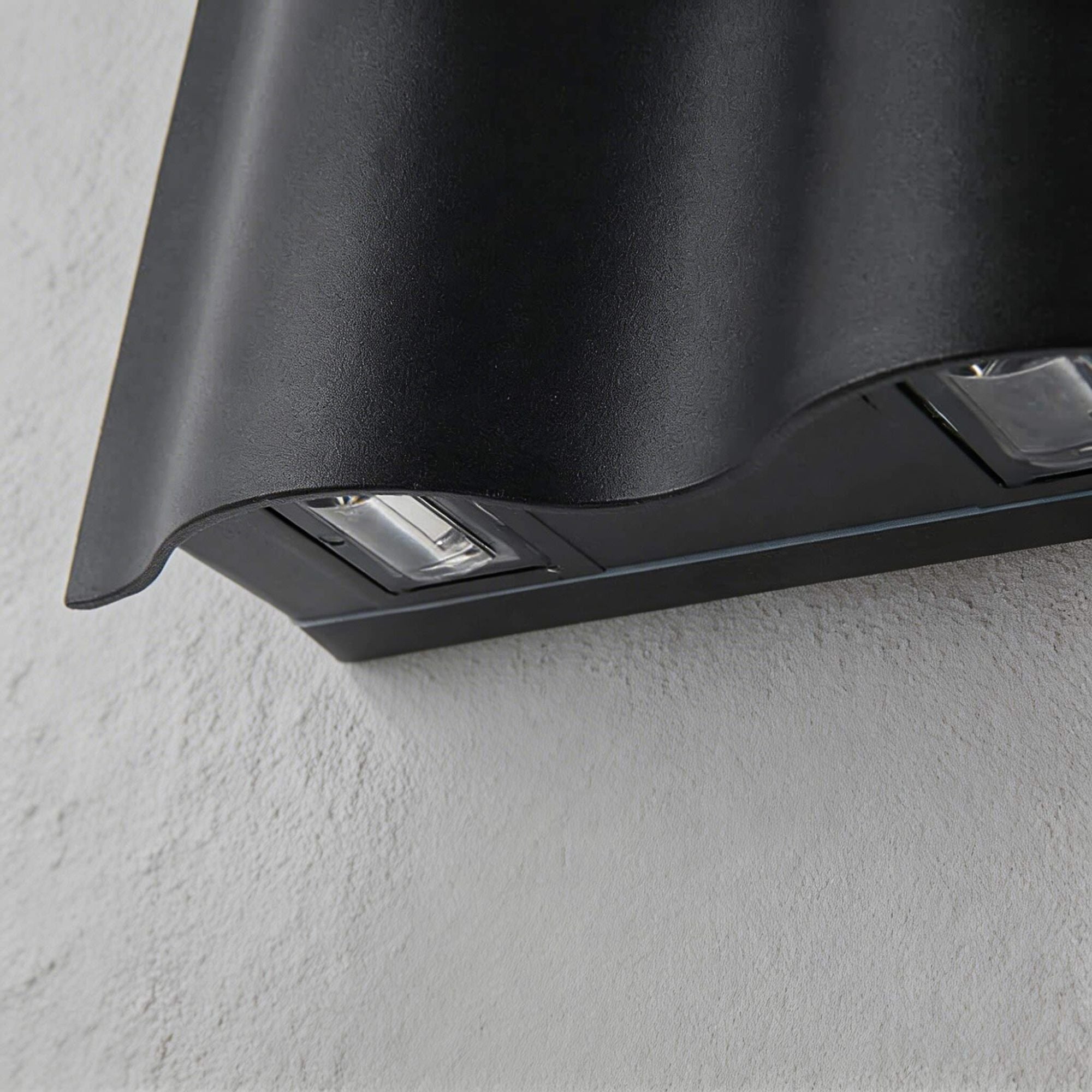 Luminara | Stylish Modern Outdoor Wall Light Fixture with Dual Projection