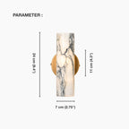 Aureline | Elegant Minimalist Marble Wall Sconce Lighting with Dual LED