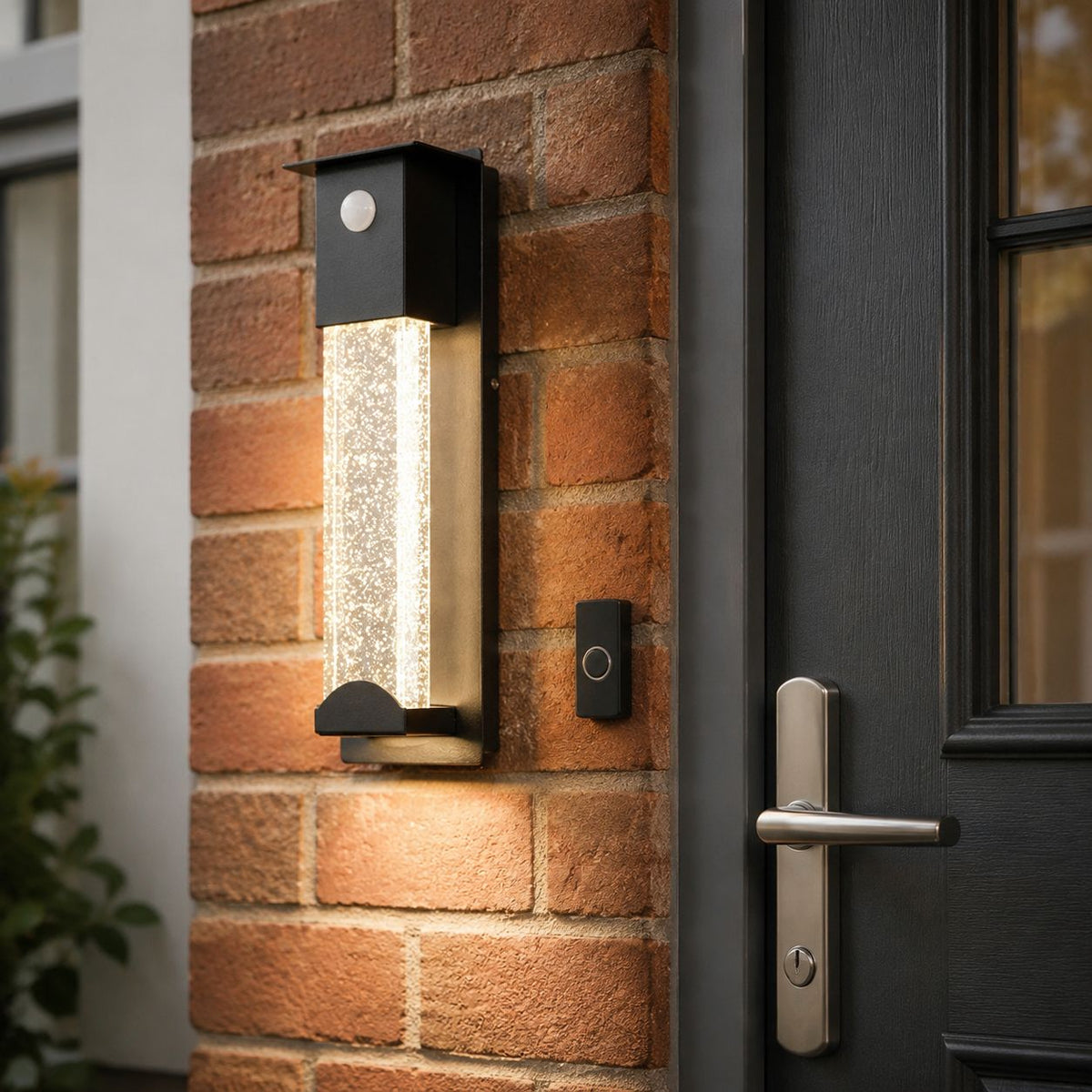 AetherGlow | Elegant Waterproof Outdoor Wall Lamp with Sensor Light