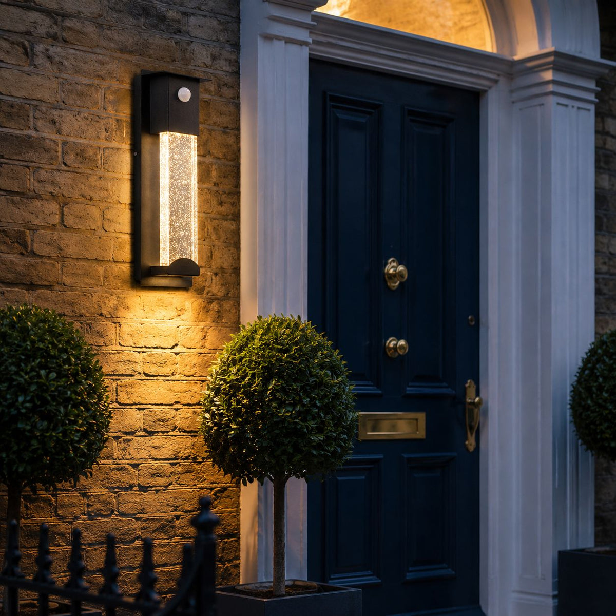 AetherGlow | Elegant Waterproof Outdoor Wall Lamp with Sensor Light