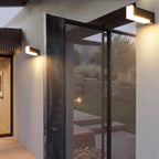 AetherLight | Sleek Modern Geometric Outdoor Wall Lamp 0