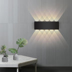 AetherStone | Sleek Modern Metal Outdoor Wall Lantern Light 15