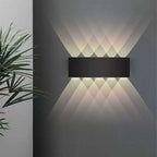 AetherStone | Sleek Modern Metal Outdoor Wall Lantern Light 17
