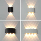 AetherStone | Sleek Modern Metal Outdoor Wall Lantern Light 5