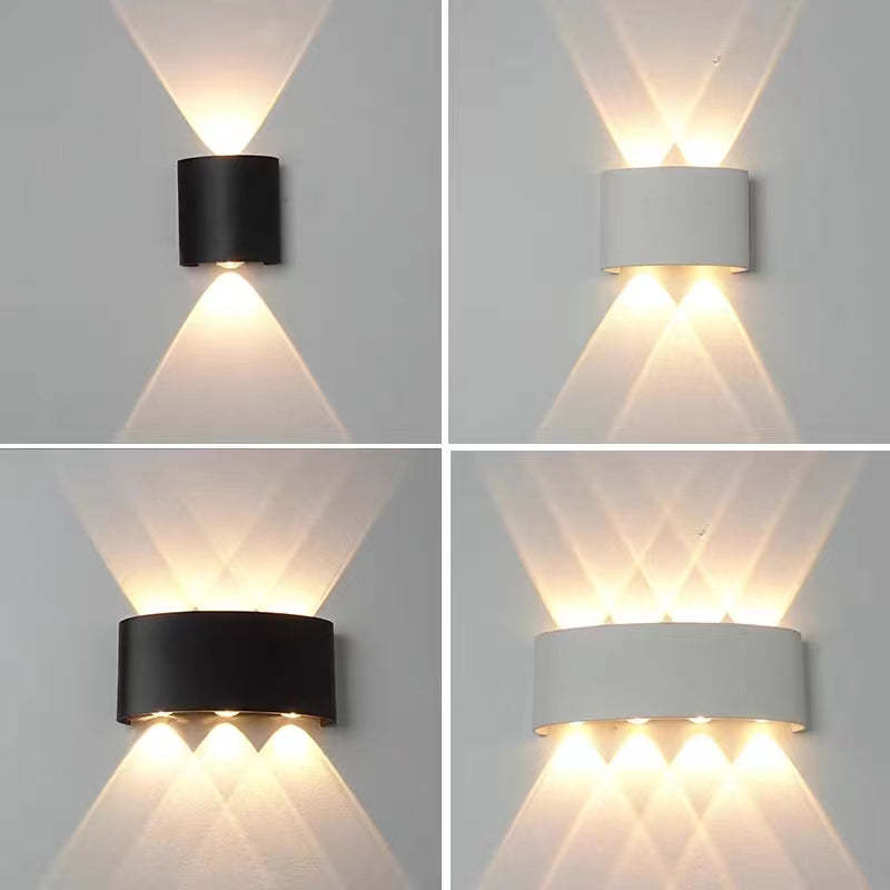 AetherStone | Sleek Modern Metal Outdoor Wall Lantern Light 5