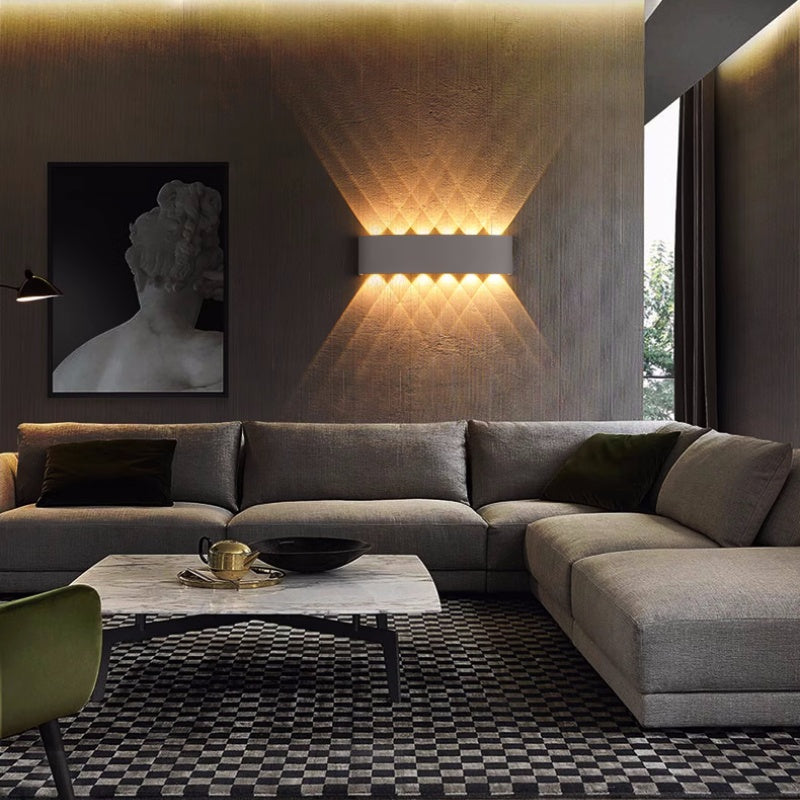 AetherStone | Sleek Modern Metal Outdoor Wall Lantern Light 9