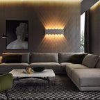 AetherStone | Sleek Modern Metal Outdoor Wall Lantern Light 9