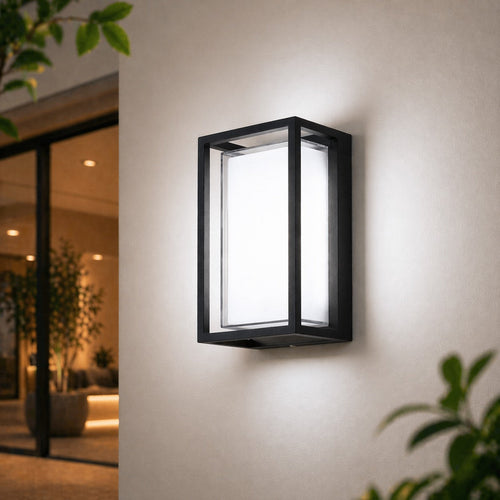 AluminaLight | Modern Weatherproof Outdoor Wall Lantern for Exterior Illumination 0