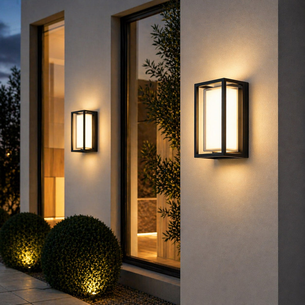 AluminaLight | Modern Weatherproof Outdoor Wall Lantern for Exterior Illumination 1