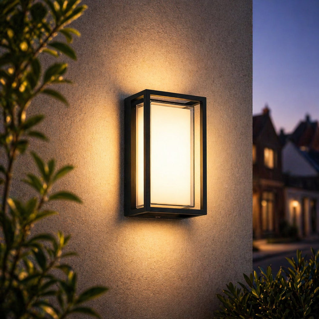 AluminaLight | Modern Weatherproof Outdoor Wall Lantern for Exterior Illumination 4