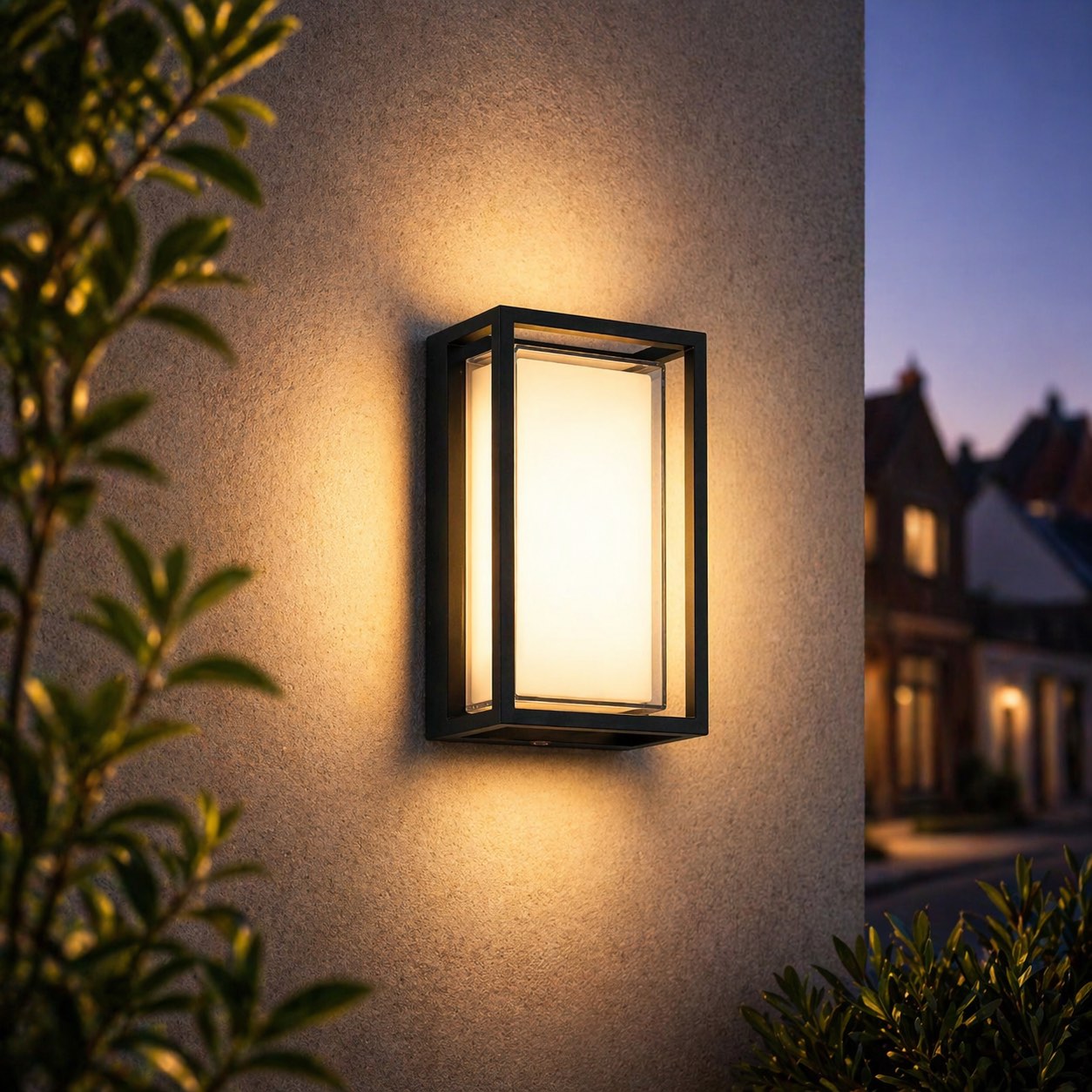 AluminaLight | Modern Weatherproof Outdoor Wall Lantern for Exterior Illumination 4