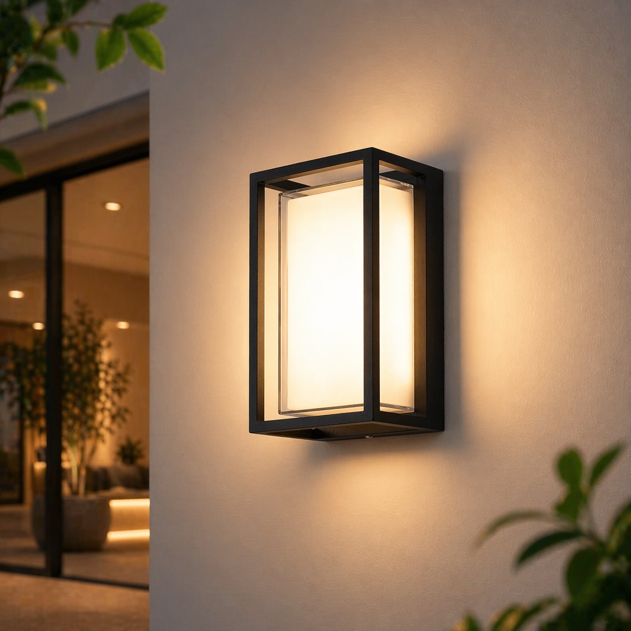 AluminaLight | Modern Weatherproof Outdoor Wall Lantern for Exterior Illumination 5
